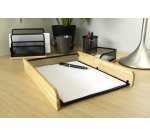 Corbeille à courrier Pierre-Henry métal/bois