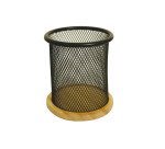 Pot à crayons Pierre-Henry métal/bois