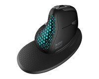 Ratón ergonómico vertical inalámbrico Ergo Max de Urban Factory (para diestros) RF Wireless + Bluetooth 4000 DPI