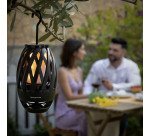 Altavoz bluethooth y lámpara LED efecto llama
