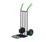 Diable acier 250kg bavette mixte - Roues increvables