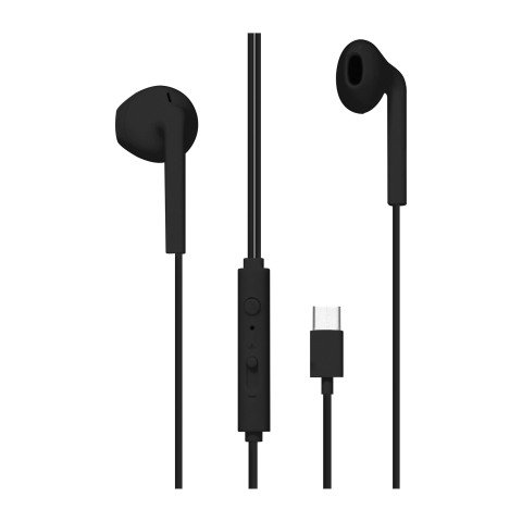 Auriculares con cable USB-C BUDS TnB negro