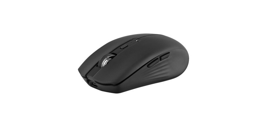 Ratón inalámbrico recargable Gradient TnB DUAL CONNECT click silencioso