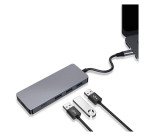 Hub Concentrador TnB iClick 6 en 1 USB tipo C (HDMI, USB-A, USB-C)