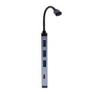 Hub Concentrador TnB iClick 6 en 1 USB tipo C (HDMI, USB-A, USB-C)