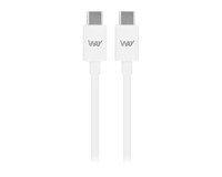 Cable Usb tipo C 1m TnB Way blanco