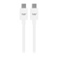 Cable Usb tipo C 1m TnB Way blanco