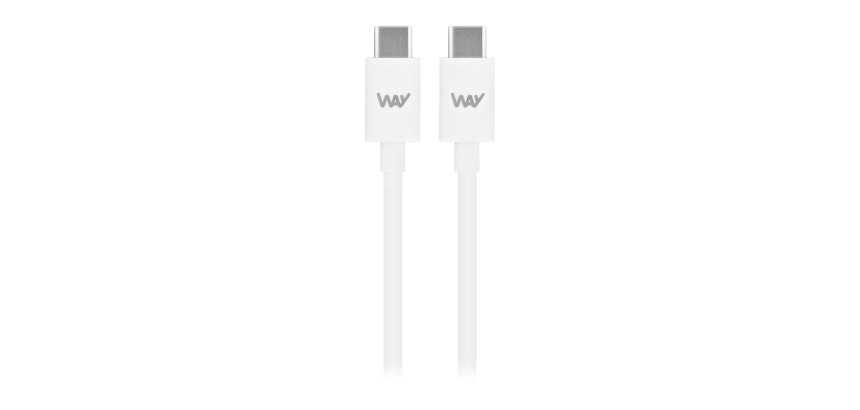 Cable Usb tipo C 1m TnB Way blanco