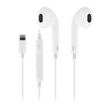 Auriculares con cable y micrófono Lightning CURV TnB Way blancos