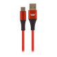 Cable Usb A/C  2m TnB Way rojo