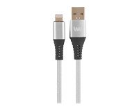 Cable usb A/Lightning 2m TnB Way iPhone/iPad/iPod gris