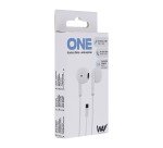 Auriculares con cable USB C CURV TnB Way Blanco