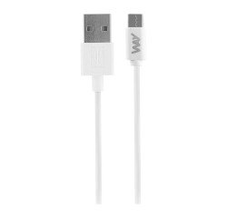 Cable USB-A/C 1m TnB Way blanco