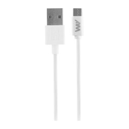 Cable USB-A/C 1m TnB Way blanco