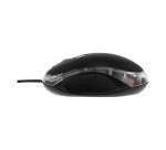 Ratón con cable TnB Way negro