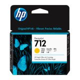 HP 712 Cartouche authentique couleurs séparées pour imprimante jet d'encre