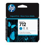 Cartouche HP 712 authentique couleurs séparées pour imprimante jet d'encre