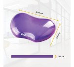 Reposamuñecas de gel para ratón Fellowes Crystal