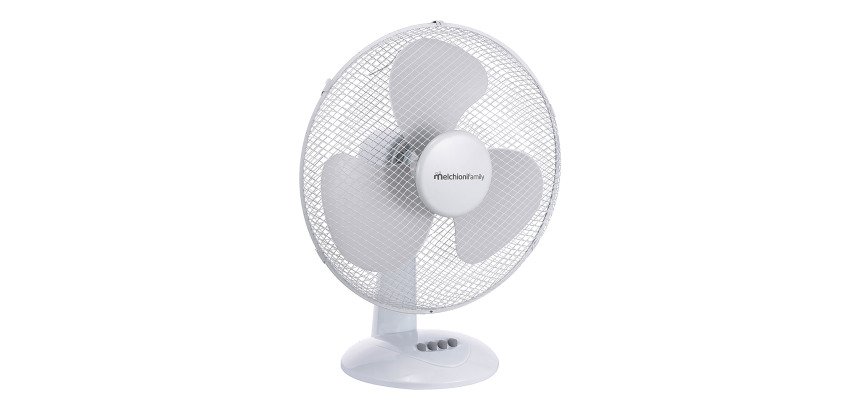 Ventilatore da tavolo 40 cm - bianco