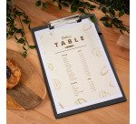 Porte-bloc standard 23,5 x 35,5 cm noir