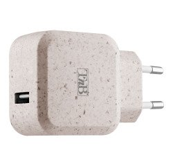 Wall charger 1 USB A eco-design 12W T'nB