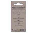 Câble USB-A USB-C éco conçu 1,5m T'nB