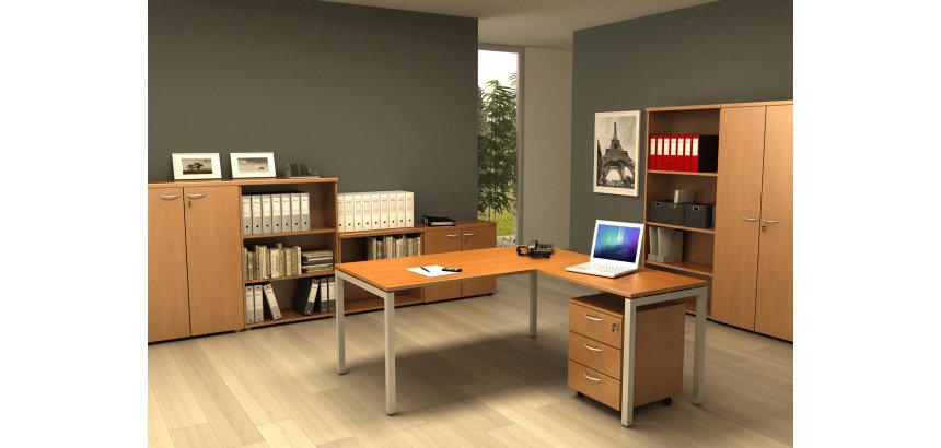 Pair of doors for open furniture l 80 x d 2 cm