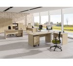 Angolare 800 x 800 mm per unire due scrivanie