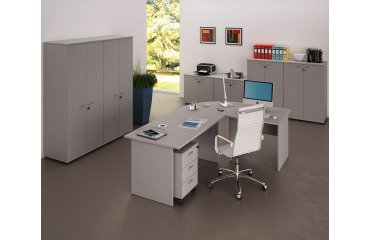 Desk with Lyon panel legs p 80 x h 72 cm