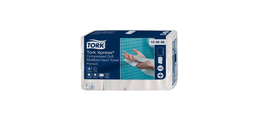 Secamano Tork Xpress 32 x 21,2 cm plegado en W - caja de 2040