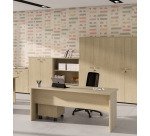 Desk with Lyon panel legs p 80 x h 72 cm
