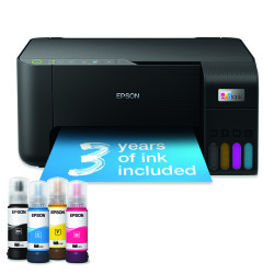 Epson Imprimante multifonction à réservoir d'encre 3 en 1 - Wifi - A4 couleur ECOTANK ET-2864