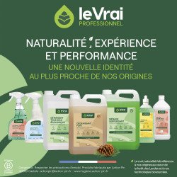 Détergent désinfectant odorisant Le Vrai Bactopin Plus Concentré – Carton de 250 doses