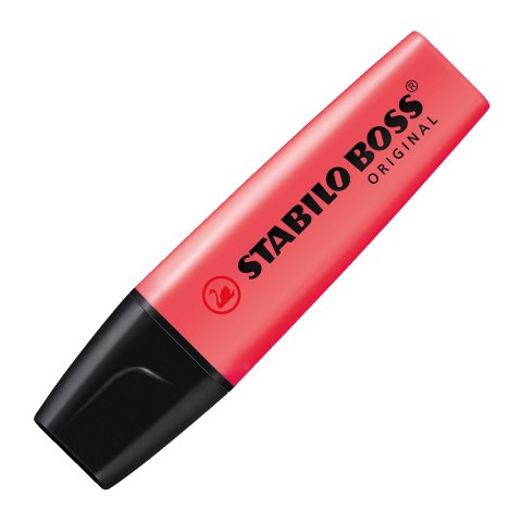 Subrayador Fluorescente Stabilo Boss Original Rosa Amapola