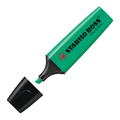 Subrayador Fluorescente STABILO Boss Original Verde pino