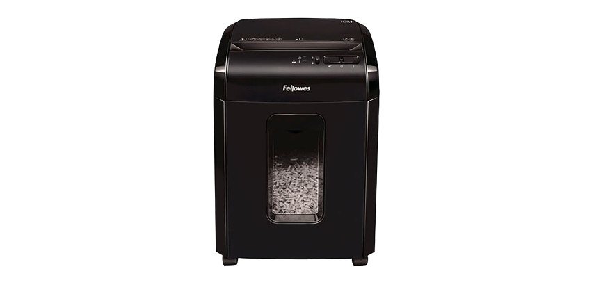 Destructeur Microshred 10M - Coupe micro broyage P-5 - 10 feuilles - Fellowes