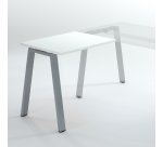 Bijzet voor manager werkpost Ecla 100 x 60 cm metaal