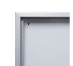 Vitrine d'affichage intérieur fond acier laqué - 21 feuilles