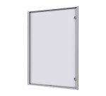 Vitrine d'affichage intérieur fond acier laqué - 9 feuilles