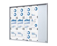 Anzeige für den Innenbereich mit lackiertem Stahlrücken - 15 Blatt