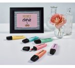 Surligneur Stabilo Boss Original couleurs pastel assorties - Etui de 8