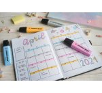 Surligneur Stabilo Boss Original couleurs pastel assorties - Etui de 8