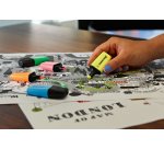 Surligneur Stabilo Boss mini couleurs assorties- Etui carton de 5