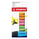 Markeerstift STABILO BOSS min assorti etui à 5 stuks