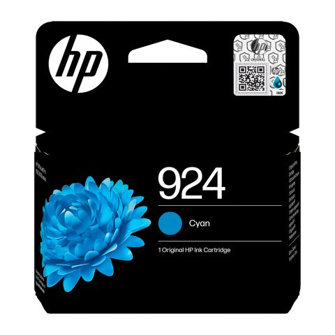 HP 924 ( 4K0U3NE) cartucho original cian (400 páginas)