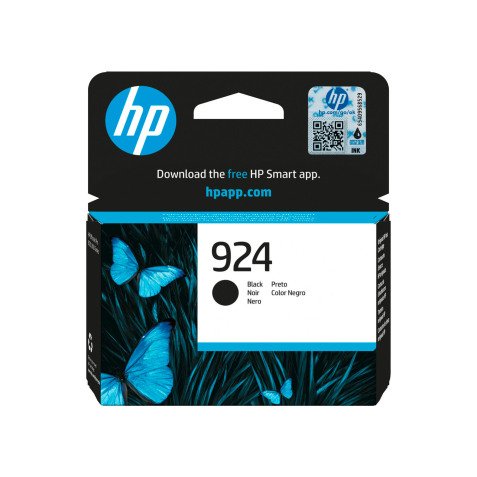 HP 924 (4K0U6NE) cartucho original negro (500 páginas)