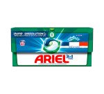 Pack 2 boîtes Lessive Ariel 3 en 1 Alpine, 2 boîtes de 33 pods + 1 boîte OFFERTE