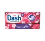 Lessive Dash Pods 2 en 1 fraicheur Jasmin et rose de mai - 33 lavages