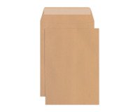 Brown kraft envelope 100% recycled 162 x 229 mm 90g windowless Forever Clairefontaine - Box of 500