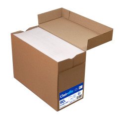 Sobres satinado blanco 229 x 324 mm Clairefontaine 90 g sin ventana - Caja de 250
